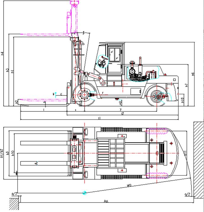 18 Ton Container Forklift