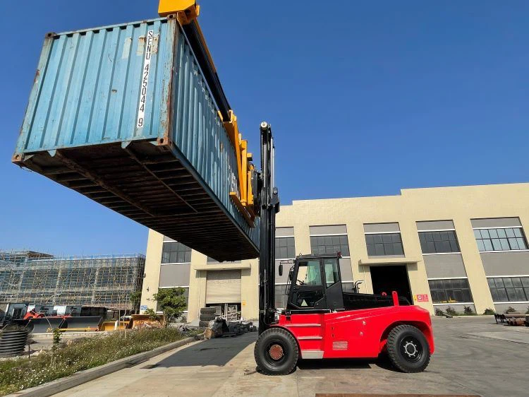 forklift+container clamp 3