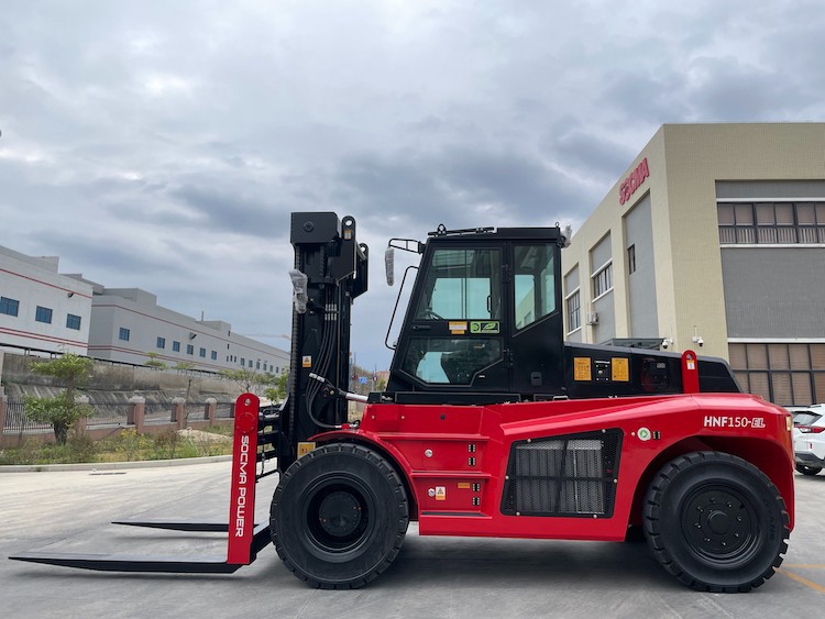 16 Ton Forklift With Engine Cummins Optional Lithium Ion Battery