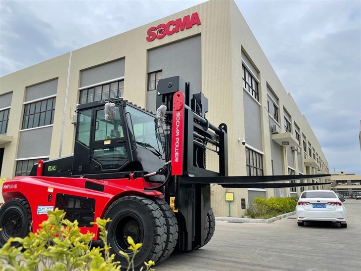 Lithium Battery Forklifts Electric Forklift 15 Ton Heavy Duty Counterbalance Forklifts