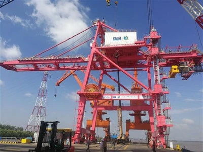65T STS Crane-Laivan ja rannan kontin käsittely nosturi satamille