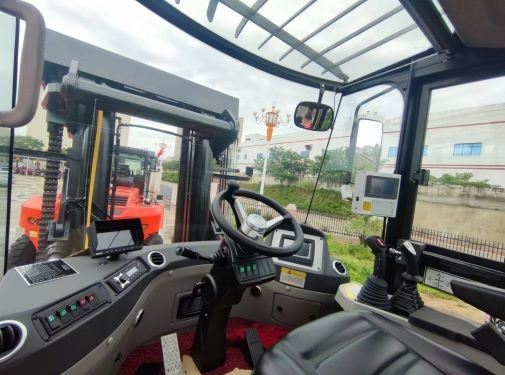 25 Ton Forklift Attach Steel Coil Rotation