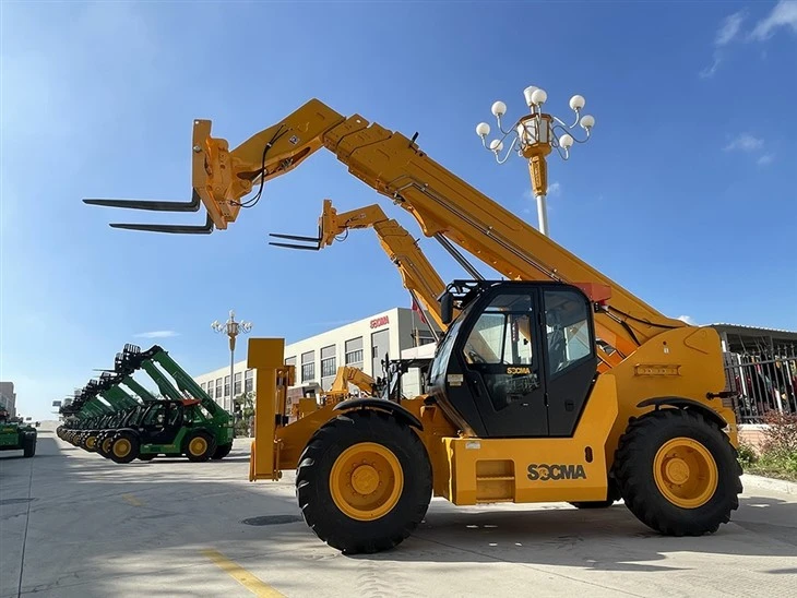 SOCMA 6.5 Ton 15m Telehandler 4WD Crab Mode